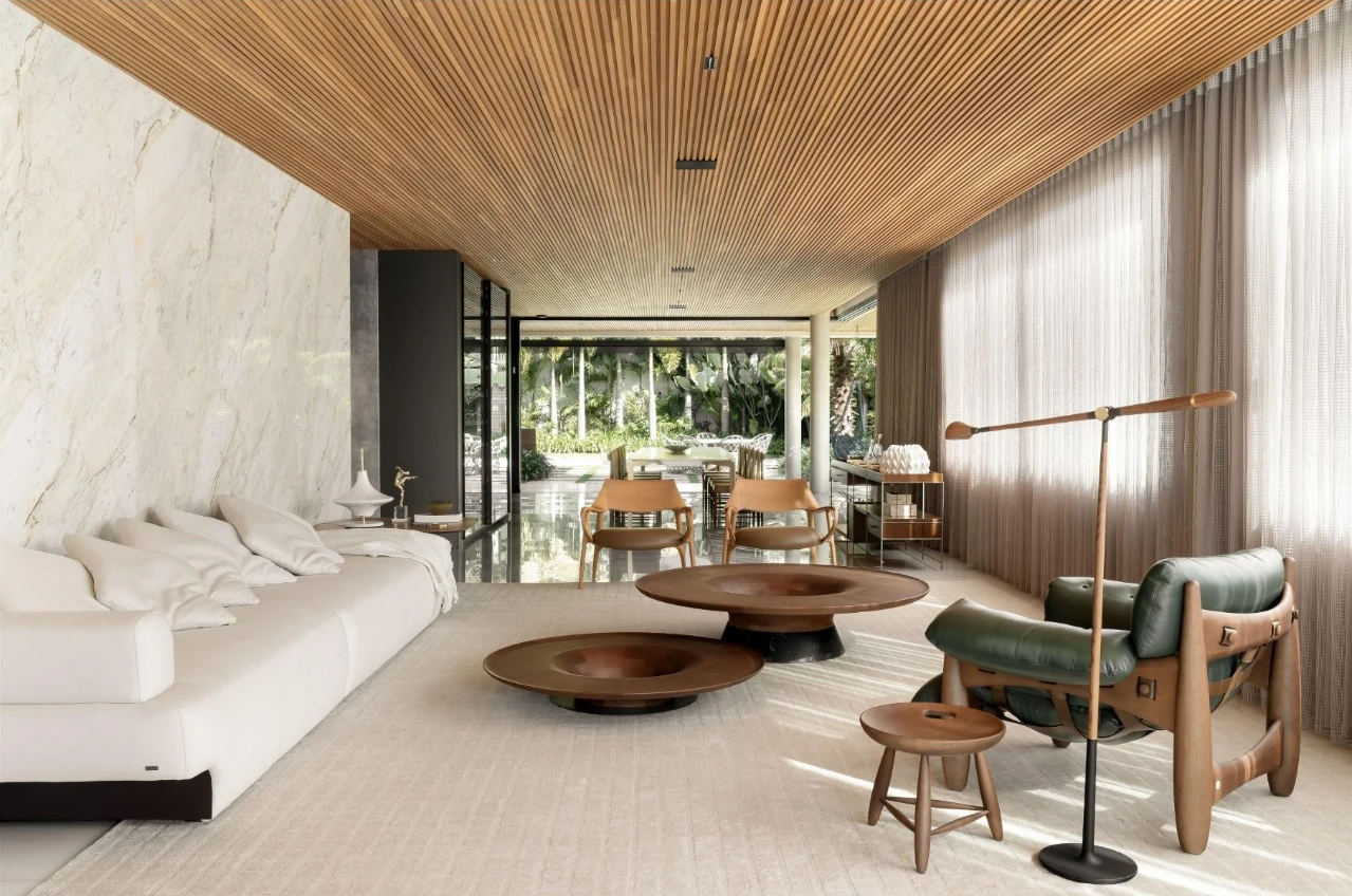 Referência ilustrativa de interior contemporâneo